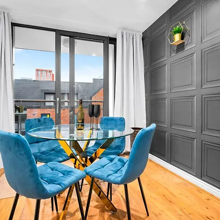 Luxury Two Bedroom Apartment - City Ceentre - Balcony - Jq - Netflix & Wifi - 11B Birmingham Exterior photo