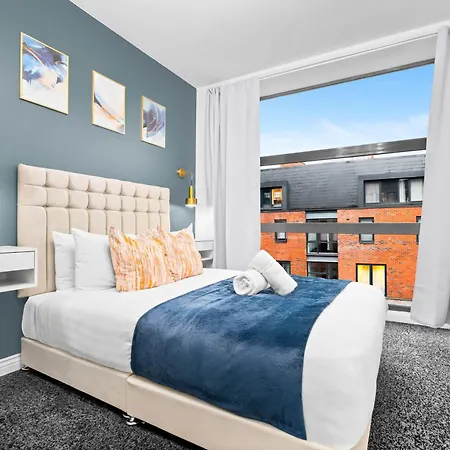 Luxury Two Bedroom Apartment - City Ceentre - Balcony - Jq - Netflix & Wifi - 11B Birmingham Exterior photo